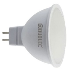 Bombilla LED dicroicas - DUOLEC - MR16 luz cálida 6w