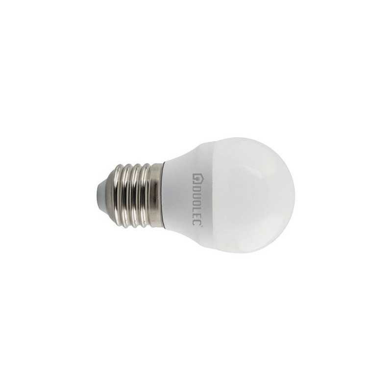 LAMPARA MINIGLOBO E27 7W 6400K
