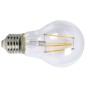 LAMP.LED FILAM.STAND  E27 6W 6400K TRANS