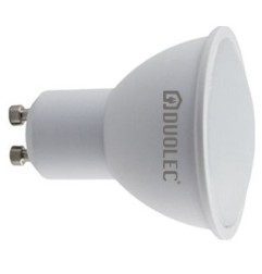 Bombilla LED dicroicas 110º - DUOLEC - GU10 luz fría 6w