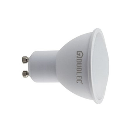 Bombilla LED dicroica 110º DUOLEC GU10 luz cálida 8W
