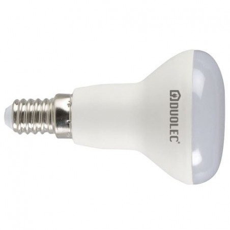 Bombilla LED reflectora - DUOLEC - R50 luz cálida 6W