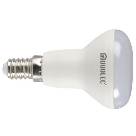 Bombilla LED reflectora - DUOLEC - R50 luz cálida 6W
