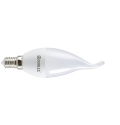 Bombilla vela clásica LED 220º - DUOLEC - E14 luz fría 5W
