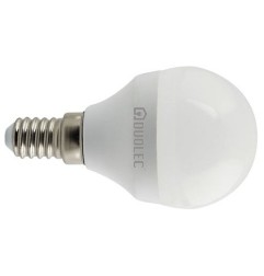 Bombilla LED mini globo - DUOLEC - E14 luz día 7w