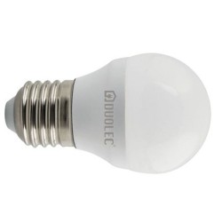 Bombilla LED mini globo 200º - DUOLEC - E27 luz día 5w