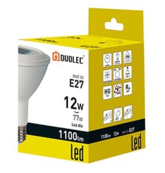 Bombilla Led - DUOLEC - Par 30 E27 luz neutra 12W