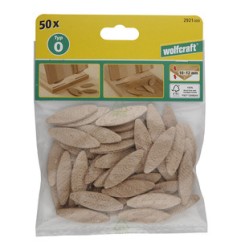 Galletas de unión Wolfcraft 10 - 12 mm