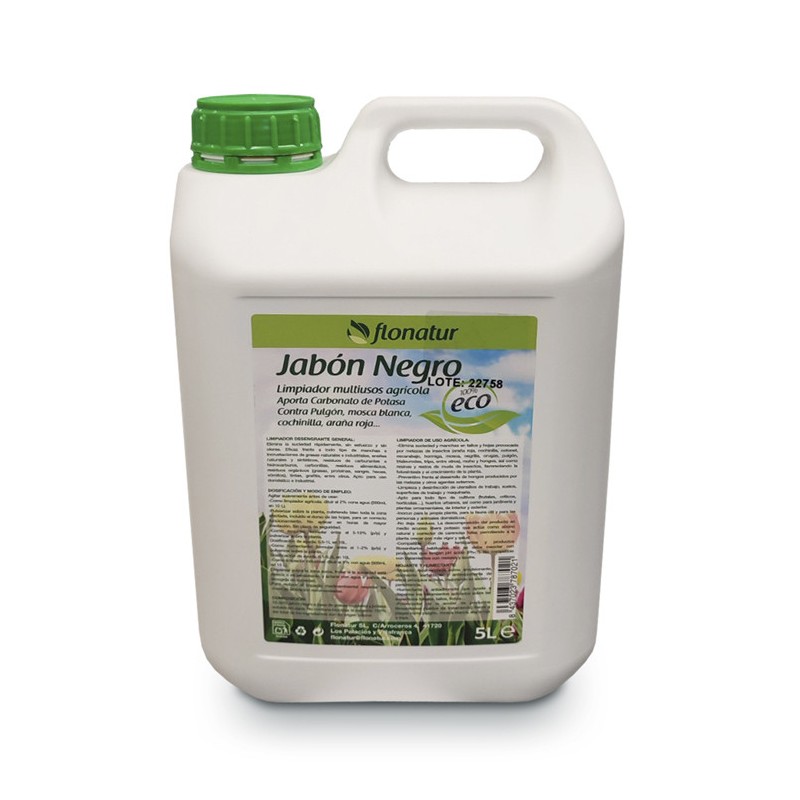 JABÓN NEGRO FLONATUR 5L