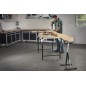Caballete multifuncional de apoyo y rodillo Wolfcraft