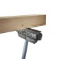 Caballete multifuncional de apoyo y rodillo Wolfcraft
