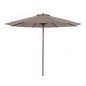PARASOL ALUMINIO 3X3M IMITACIÓN MADERA 48MM