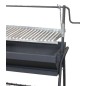 BARBACOA CON PARRILLA 58CM Y PLANCHA INOX