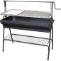 BARBACOA CON PARRILLA 58CM Y PLANCHA INOX