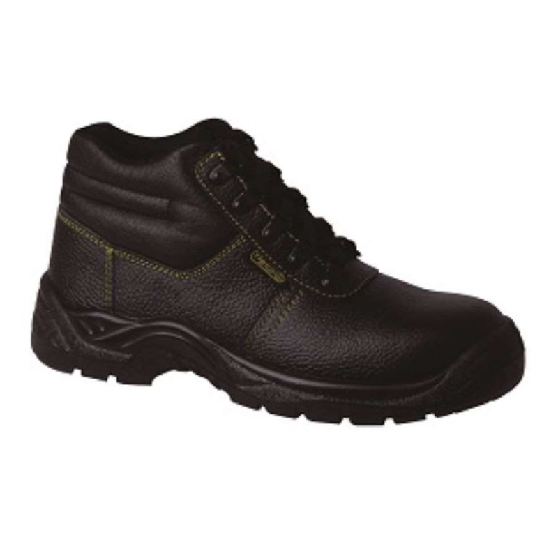 BOTA DE PIEL JOKER2 GRABADA NEGRA