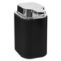 DISPENSADOR JABON C/PORTAESPONJAS NEGRO