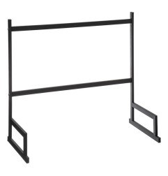 ORGANIZADOR FREGADERO METAL NEGRO