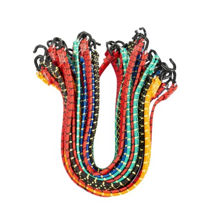 PULPO GOMA ELÁSTICA PLANA 18MM GANCHO PLÁSTICO