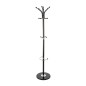PERCHERO METAL.37XH.182CM. NEGRO