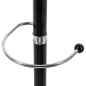 PERCHERO METAL.37XH.182CM. NEGRO