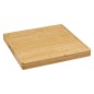 TABLA CORTAR BAMBU 37X37XH.3,5 CM.