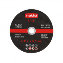 Disco de corte inox/metal RATIO Basic Ø 115 mm