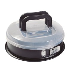 Molde desmontable redondo para horno + tapa Gardenia