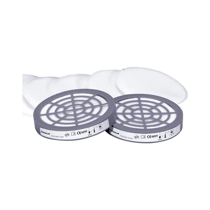 KIT DE 6 PERFILTROS P2 Y 2 ADAPTADORES PARA SEMIMÁSCARA KIT DE 6 PERFILTROS P2 Y 2 ADAPTADORES PARA SEMIMÁSCARA