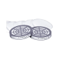 KIT DE 6 PERFILTROS P2 Y 2 ADAPTADORES PARA SEMIMÁSCARA KIT DE 6 PERFILTROS P2 Y 2 ADAPTADORES PARA SEMIMÁSCARA