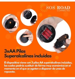 LUZ EMERGENCIA V16 CONECTADA TRÁFICO