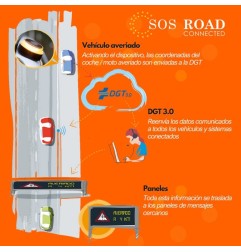 LUZ EMERGENCIA V16 CONECTADA TRÁFICO