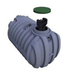 FOSA SEPTICA HORIZONTAL 2.000L CON FILTRO