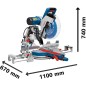 INGLETADORA TELESCOPICA BOSCH GCM 12 GDL