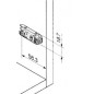 BASE RECTA BLUM 175H3100 EXCÉNTRICA BASE RECTA BLUM 175H3100 EXCÉNTRICA