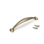 Tirador Doha, L 110mm, intereje 96mm, Oro viejo, Zamak Tirador Doha, L 110mm, intereje 96mm, Oro viejo, Zamak
