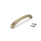 Tirador Mombasa, L 109mm, intereje 96mm, Oro viejo, Zamak Tirador Mombasa, L 109mm, intereje 96mm, Oro viejo, Zamak