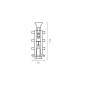 COLGADOR MUEBLES COCINA OCULTO ZN COLGADOR MUEBLES COCINA OCULTO ZN