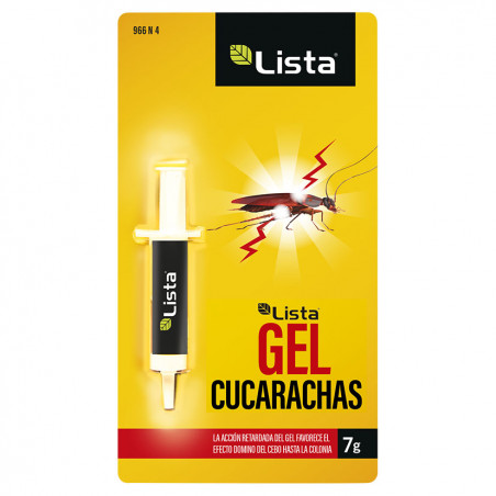 Anticucarachas gel LISTA 7GR.