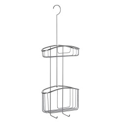 CESTA BAÑO TATAY INOX. CON COLGADOR