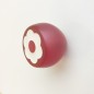 POMO METACRILATO ROJO FLOR