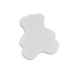 POMO OSO 67MM MADERA BLANCO