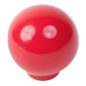 POMO BOLA ABS 34MM ROJO BRILLO