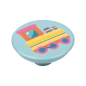 POMO 50MM ABS TREN BASE AZUL CELESTE