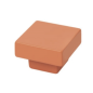 POMO ABS 30X30MM NARANJA