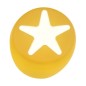 POMO METACRILATO AMARILLO ESTRELLA
