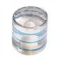 POMO CILINDRO CRISTAL AZUL 26MM