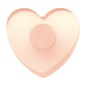 POMO METACRILATO CORAZÓN ROSA