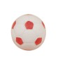 POMO PORCELANA PELOTA FÚTBOL ROJA 30MM