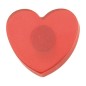 POMO METACRILATO CORAZÓN ROJO