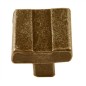 POMO BRONCE ENVEJECIDO 25X25MM